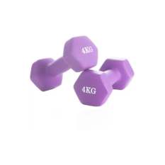 Mancuernas - ITALIAN DESIGN NEO DUMBBELL 1 PAIR KG 4, Morado