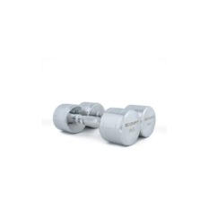 Mancuernas - BOOMFIT Cromadas 5kg (par), Neutro