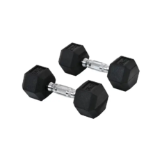 Mancuernas - HOMCOM A91-017V01, Negro